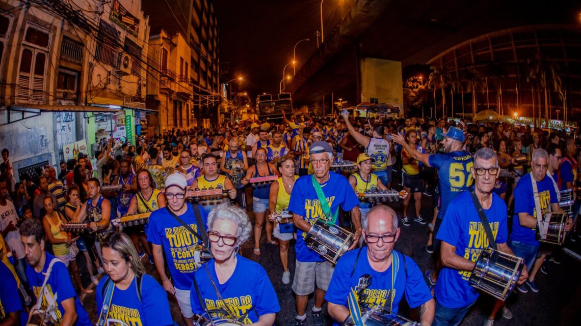 Tuiuti retoma ensaios de rua nesta segunda-feira (7)