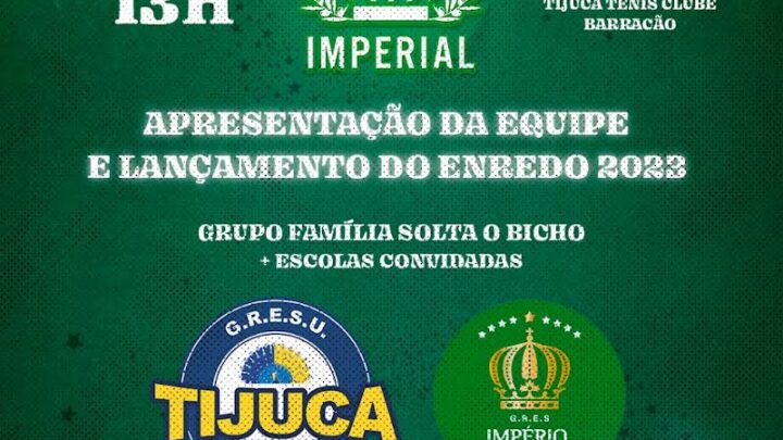 Império da Tijuca realiza feijoada com lançamento de enredo e apresentação de segmentos