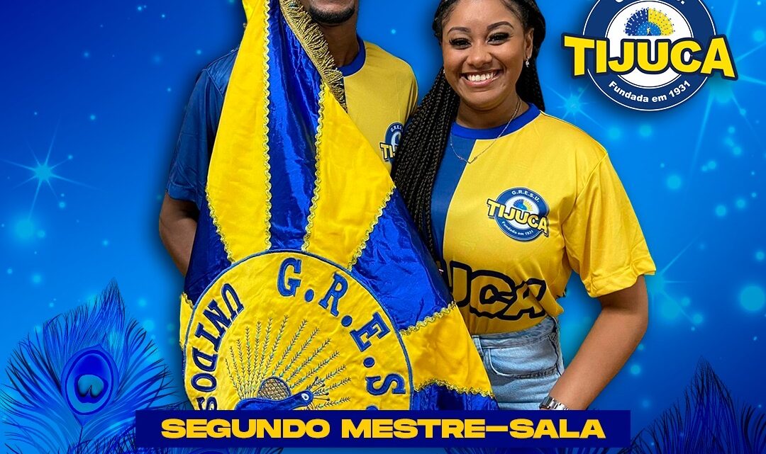 Unidos da Tijuca apresenta segundo mestre-sala para o Carnaval 2023