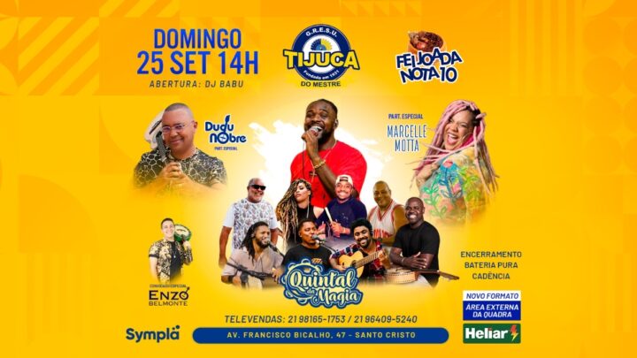 Unidos da Tijuca realiza Feijoada Nota 10 no próximo domingo