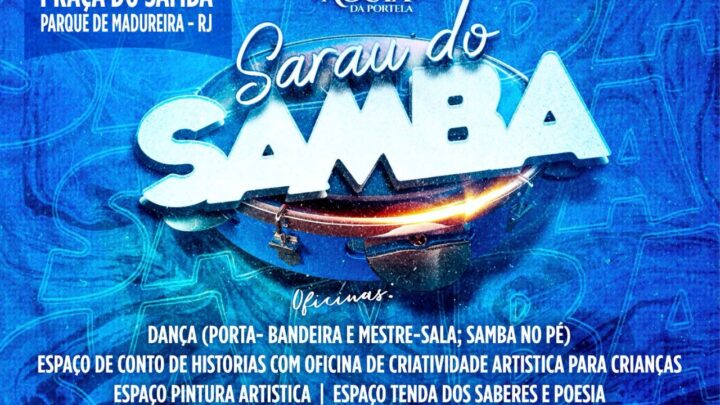 Primeira edição do SARAU DO SAMBA –  FILHOS DA ÁGUIA DA PORTELA NO PARQUE MADUREIRA