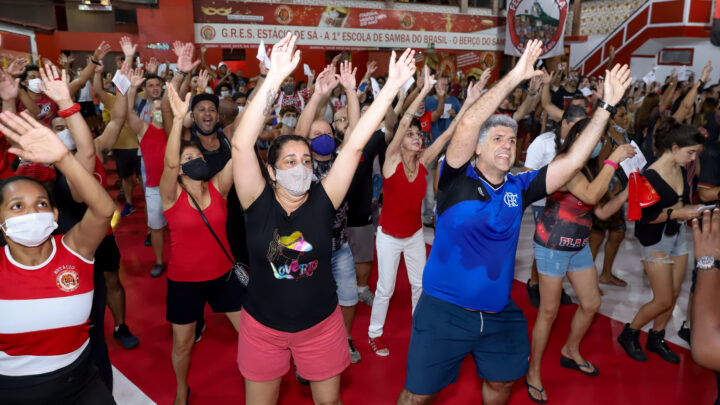 Estácio realiza mais ensaio na quadra rumo ao desfile em homenagem ao Maranhão