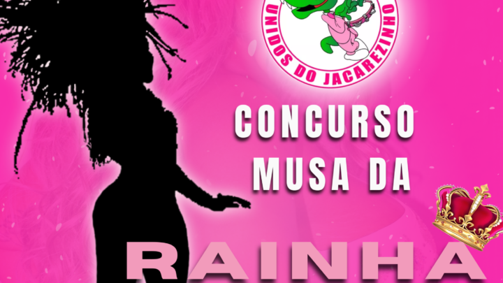 Sanne Belussi, musa e rainha de bateria, encerra as inscrições do Concurso Musa da Rainha