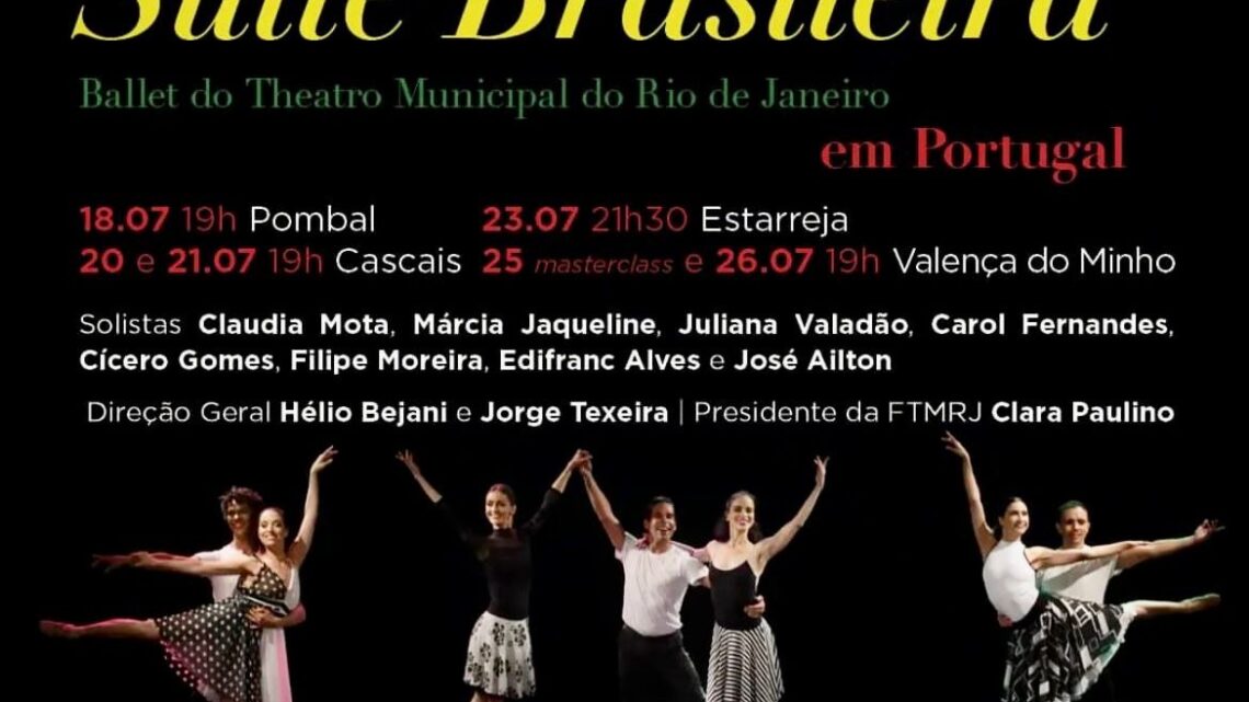 Coreógrafo da Grande Rio e Diretor do Ballet do Theatro Municipal do Rio de Janeiro apresenta espetáculos em Portugal