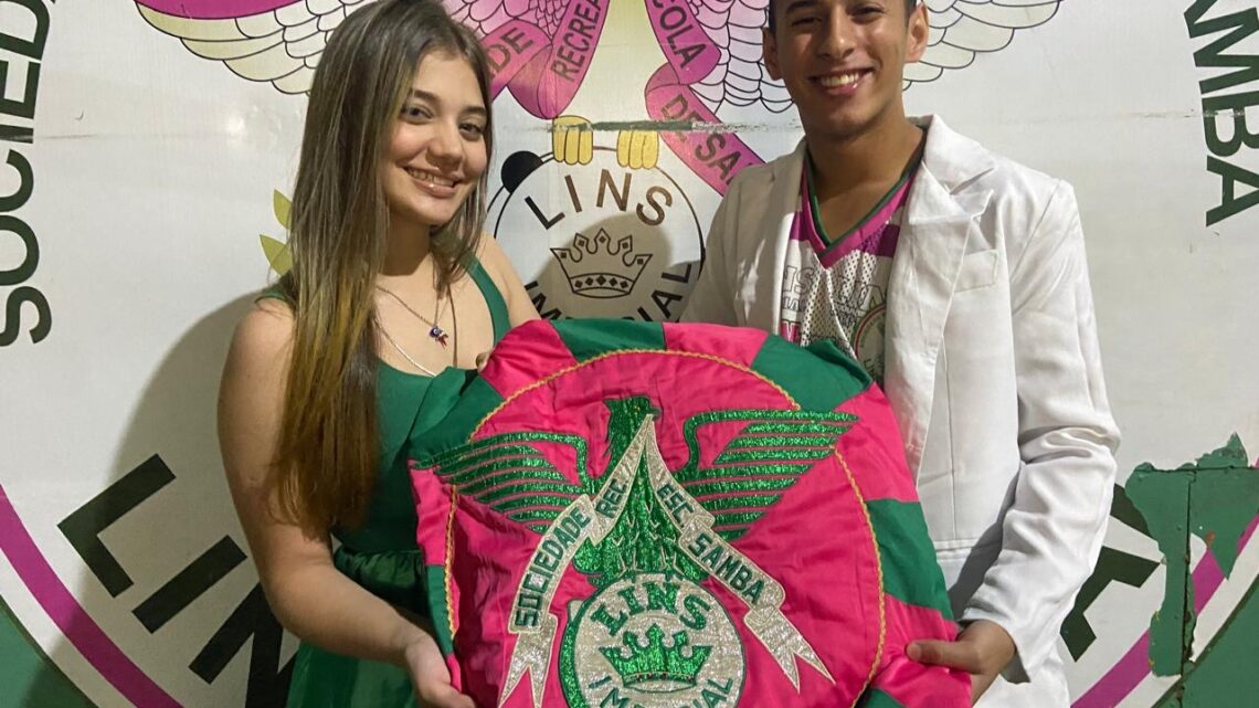 Lins Imperial apresenta segundo casal de mestre-sala e porta-bandeira para o Carnaval 2025