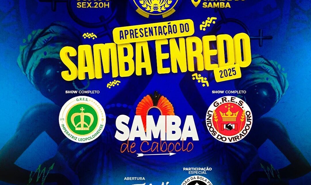 Paraíso do Tuiuti faz festa de lançamento do samba-enredo na próxima sexta-feira