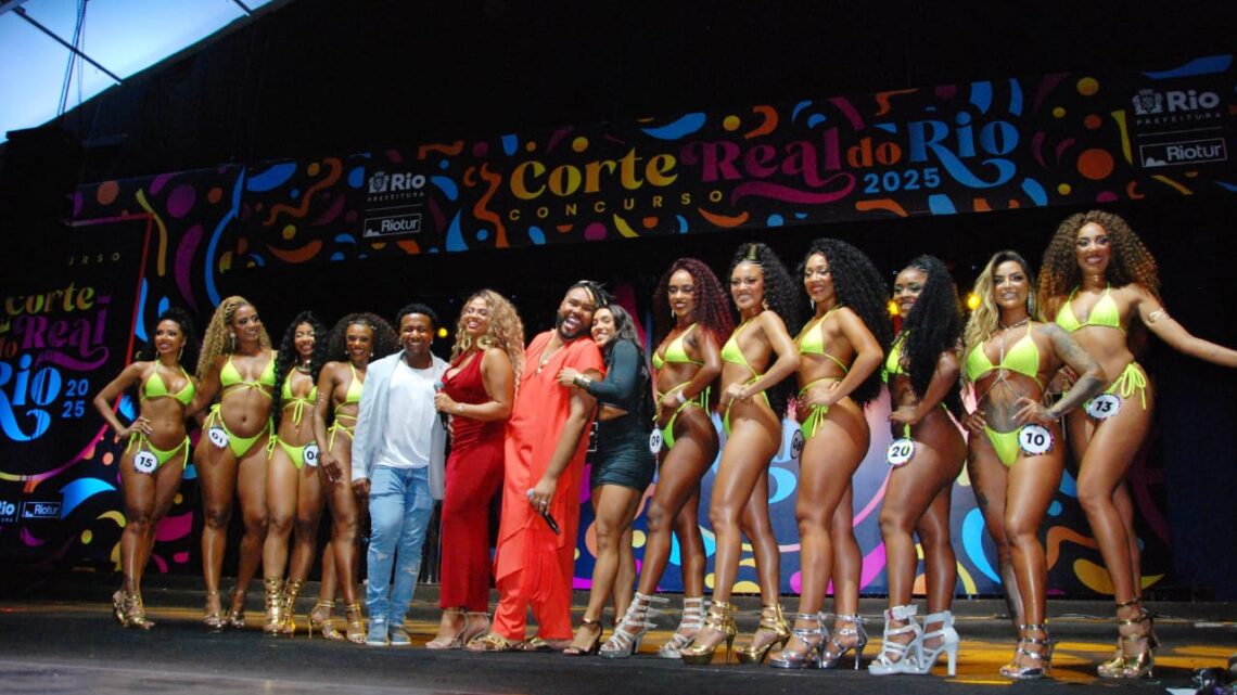 Riotur promove semifinais do concurso Corte Real Carnaval 2025