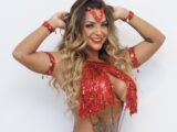 Alegria de Copacabana apresenta sua candidata, Débora Brasil, ao concurso da Corte Real do Carnaval 2025