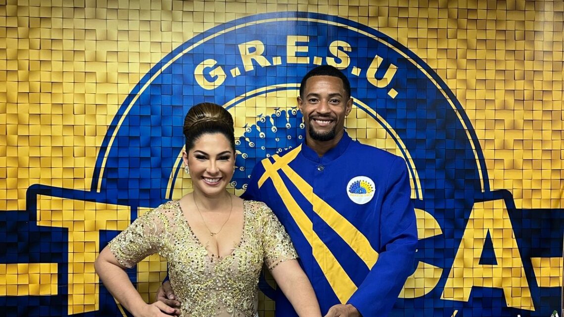 Unidos da Tijuca apresenta novo segundo casal de mestre-sala e porta-bandeira