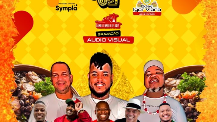 Festa de Samba Enredo com Feijoada e Gravação do Audiovisual do Grupo Samba Enredo de Raiz